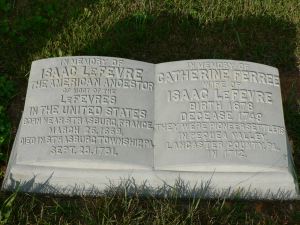 LeFevre - Ferree headstones from LeFevre cemetery